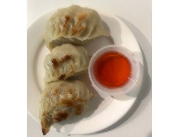 23. Raviolis frits au porc (3) / Pan Fried Pork Ravioli (3) 煎鍋貼